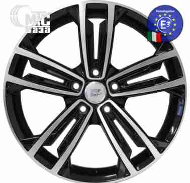 Диски WSP Italy Volkswagen (W471) Naxos 7,5x18 5x112 ET49 DIA57,1 (gloss black polished)